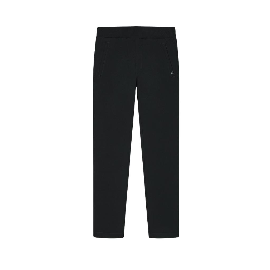 New FILA Knitted Sweatpants Men's Jet Black F11M422602FBK