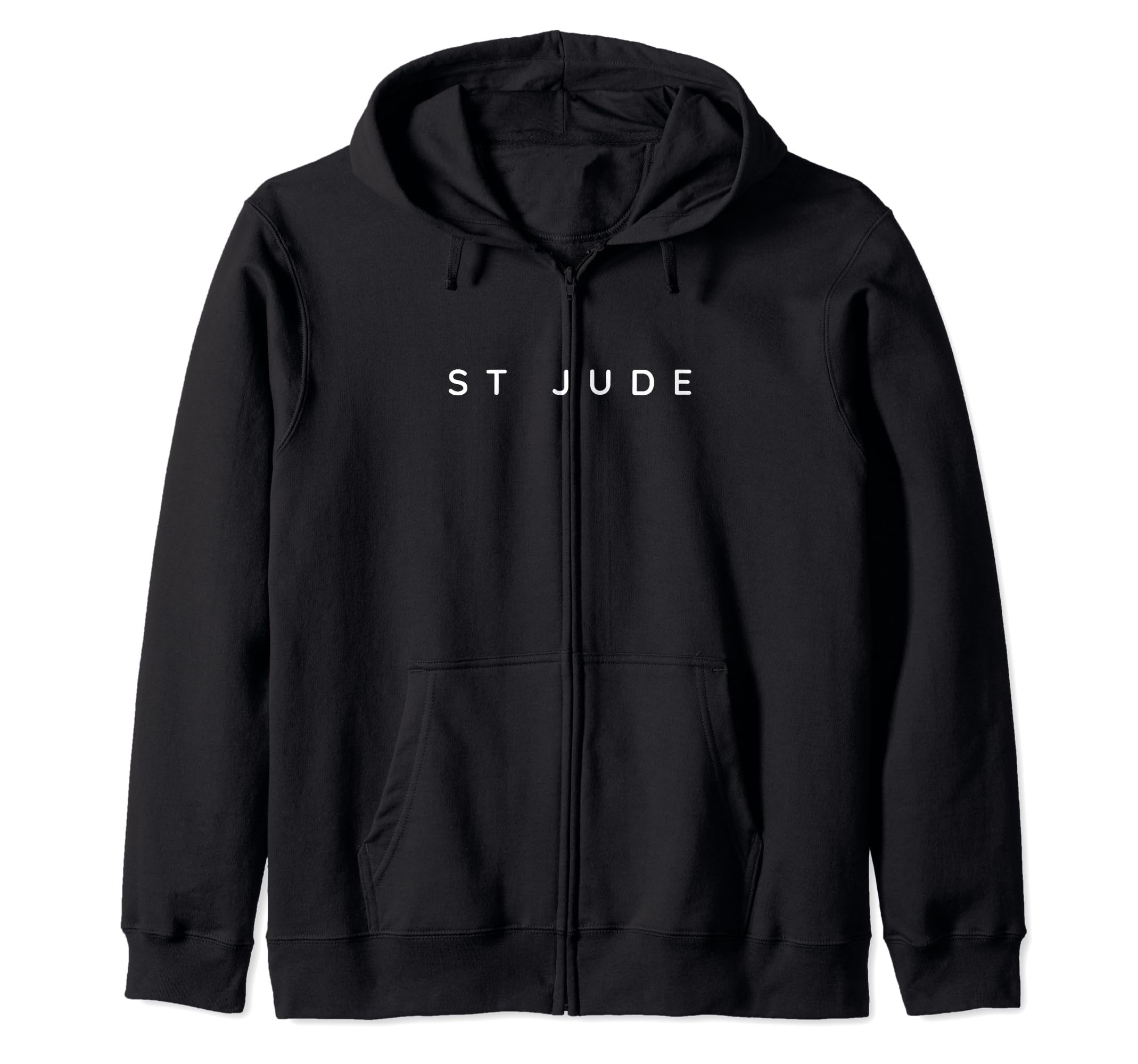 

Saint Jude the Apostle. Traditional Catholic Prayer Angel Zip Hoodie