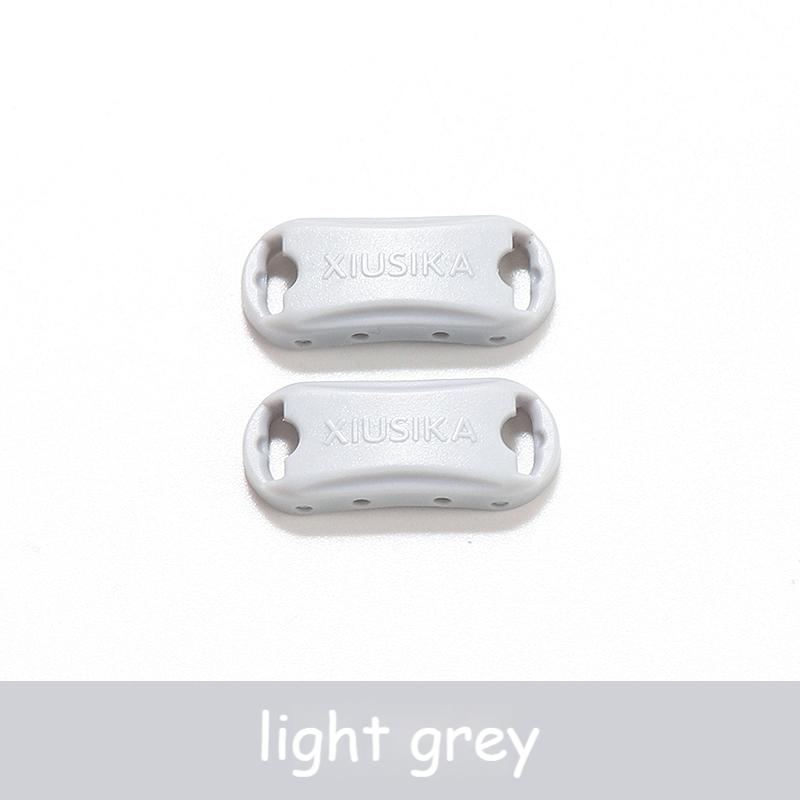 2pcs/pai Elastic Laces Buckle Shoelaces for Sneakers Shoelace Accessories Plastic Shoelace Lock Sports Shoe Kit AF1 Shoe Decora