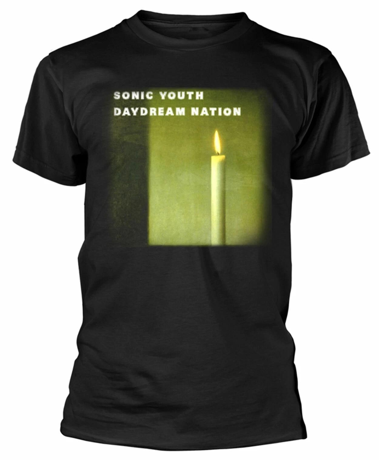 

Officially licensed Sonic Youth Daydream Nation Mens Black 100% Cotton T-shirt Mens Tees Top Classic Tee S