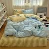 Small Fresh Bed Four-piece Set of Pure Cotton Bedding Quilt Cover Sheets