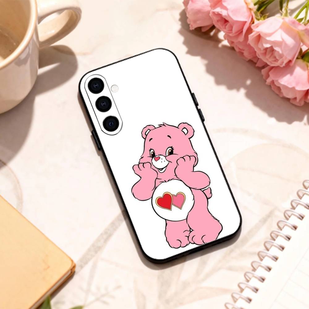 C-Classic C-Cute C-Care B-Bears   Phone Case For Samsung Galaxy A73,A72,A71,A70,A53,A52,A51,Others Soft Black Shell
