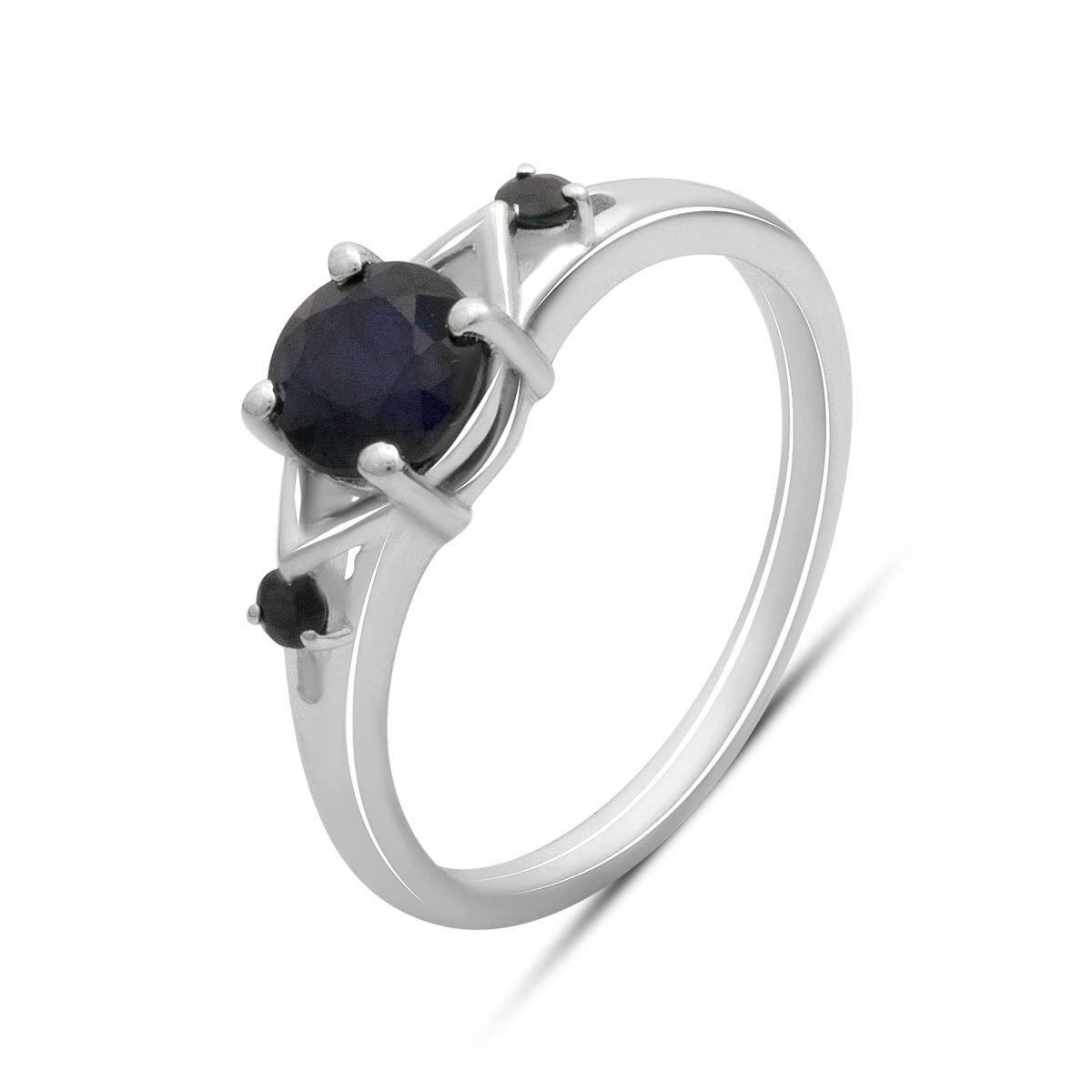 

Серебряное кольцо с натуральным сапфиром 1.188ct, вес изделия 2,19 гр (2177760) 17