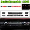 A/C Heater Climate Air Conditioning Control Panel Fan Speed Button Cover for BMW 5/7 Series F07 GT/F10/F11 F01/F02 Car-styling
