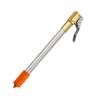 Inflator Pump Hose, Adapter with Locking Air Tyre Tire Air Hose,Inflatable Tube,Stainless Steel Inflation Hose