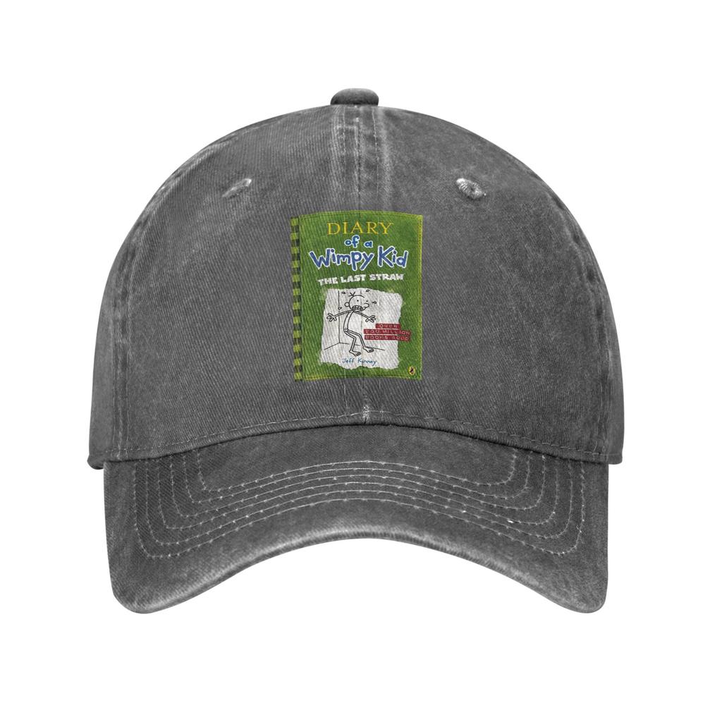 Diary of a Wimpy Kid The Last Straw cover Denim Cap Casual Baseball Caps Adjustable Hat Summer Unisex Baseball Hats