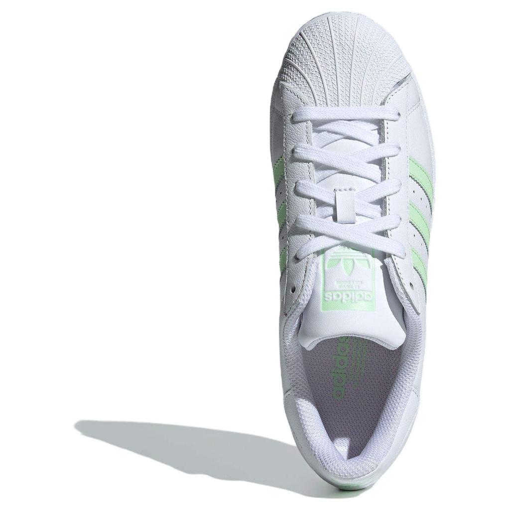 adidas Superstar White Semi Green Spark Women Sneakers Cloud-White IE3005
