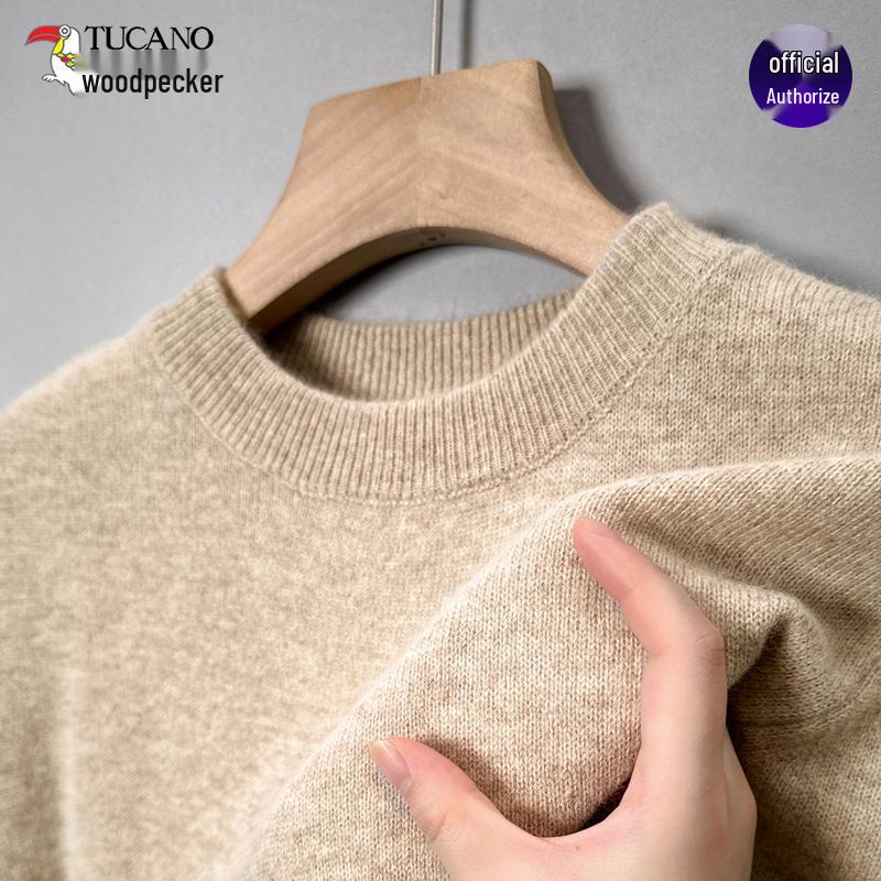 

Men s Thick Wool Winter Sweater - Warm Knit Base Layer for Middle-Aged & Elderly 190/4XL for 185-200 lbs