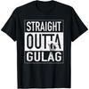 Straight Outta Gulag with Parachute for Gamers T-Shirt