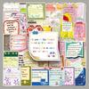 50 Original English Motivational Stickers: Fresh, Positive INS Style for Phone, Journal, or Computer