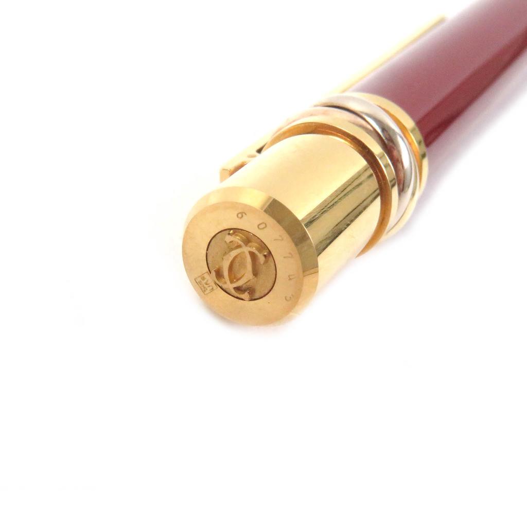 Excellent Cartier Ballpoint pen Trinity de Cartier Double C with logo Used