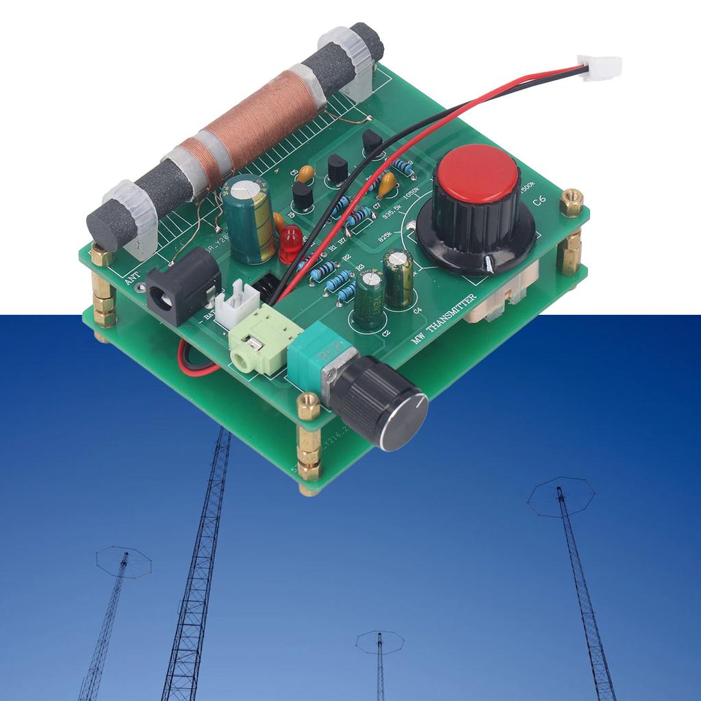 AM-Sender Einfache Installation Batteriebetrieben Breite Anwendung Amplitudenmodulationssender LED-Anzeige für SDR