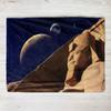 Ancient Egyptian Civilization Thin Blanket The Ancients Daily Printed Warm Throw Blanket for Sofa Bedroom Office Plush Quilt