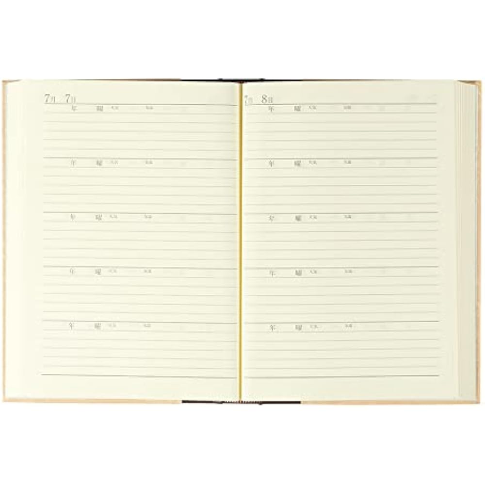 Midori Diary 5 Years Western Style View with Bar 12107001A