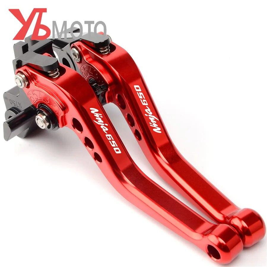 Motorcycle CNC Brake Clutch Levers For KAWASAKI NINJA 650 650R ninja650 2017 2018    2022 Accessories