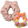 Christmas Bow Wreath Silicone Cake Mold Versatile Baking Dessert Mold for DIY Pastries, Mousse, and More Perfect for Holidays Like Christmas,Halloween