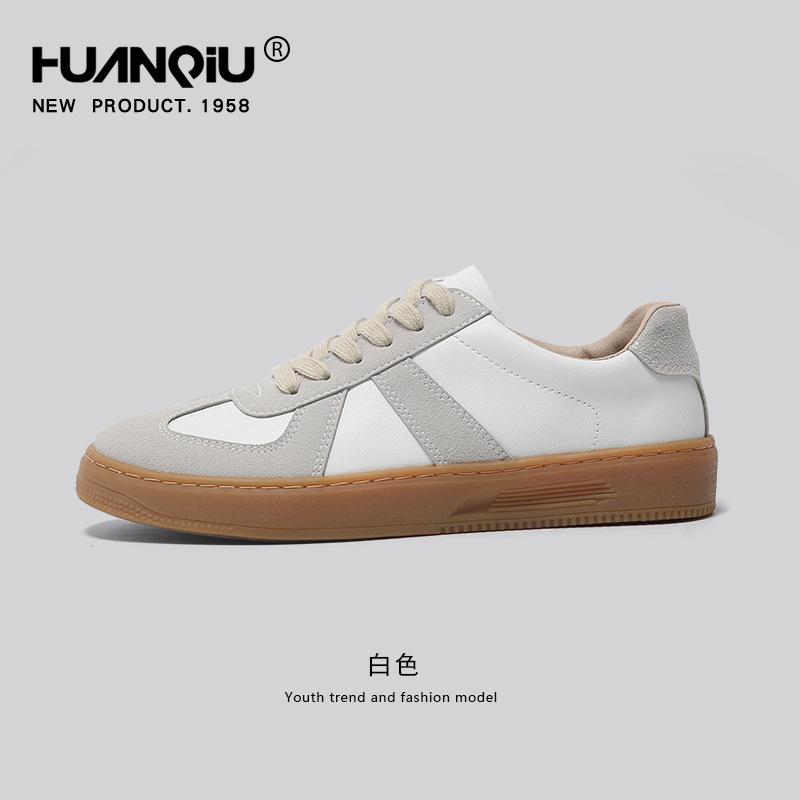 Global German training shoes women's spring new shoes versatile casual canvas shoes niche retro sports board