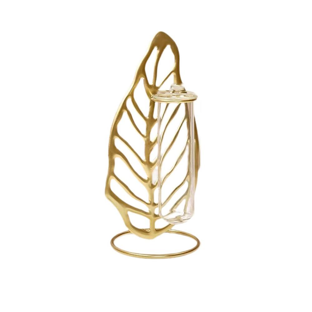 

Sturdy Hydroponic Flower Vase Iron Art Desktop Vase High-value Nordic Vase Ornaments Home Decor Style A