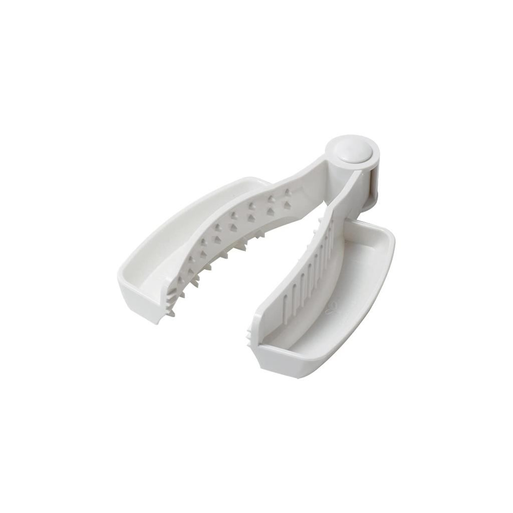 Pearl Metal Safety Holder Guard for Grasping Made in Simple Vegetables, Japan, White, Use, CC-1615