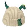 Winter new children's hats cute super cute cartoon shape boys and girls wool hats thermal hats sleeves knitted hats