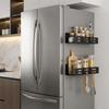 1/2PCS Wall Mounted Magnetic Spice Rack Large Capacity Refrigerator Rack Seasoning Holder  Home