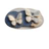 French Luxury Floral Butterfly Diatom Mud Bath Mat - Water-Absorbing, Quick-Dry, Irregular Shape.