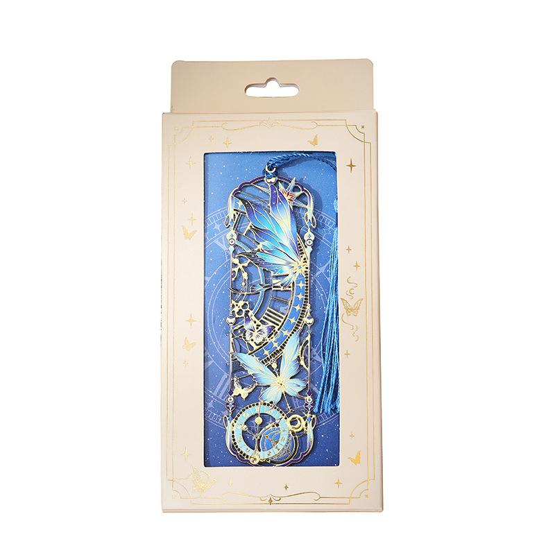 Κινέζικο Στυλ Φούντα Κοίλη Πεταλούδα Μεταλλικό Σελιδοδείκτης Δώρο Για Φοιτητές Δασκάλους Κλιπ Σελίδας Ανάγνωσης Σελιδοδείκτες Βιβλία Αξεσουάρ