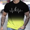 Quick-drying Men Running Shirts Fitness Compression Gym Polyester Sports T-shirt Black 2023 Workout Training Muscle Fit Clothing
