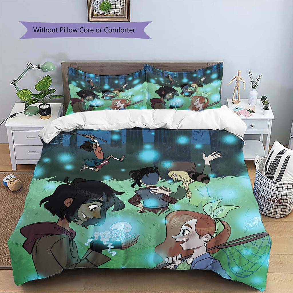 Lumberjack Pattern Bedding Quilt Set Home Decoration Gift (1 * Duvet Cover + 2 * Pillowcase Without Core)
