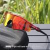 Cross-Border E-commerce TR90 Colorful Cycling Sunglasses for Outdoor Sports, Prescription-Compatible.
