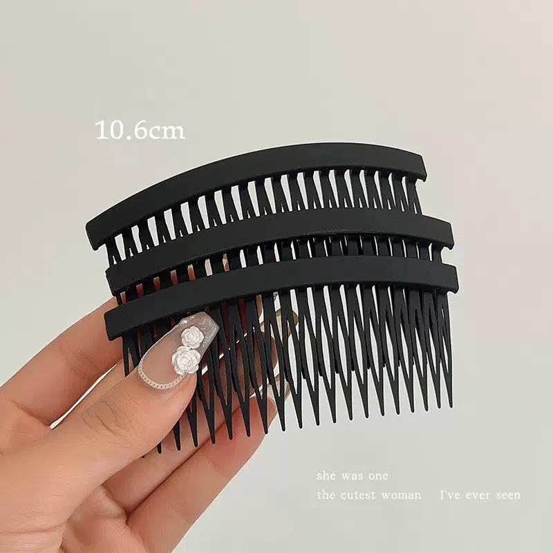 Women's Large Matte Hair Clip for Frizzy Hair - Comb & Hairpin Headwear