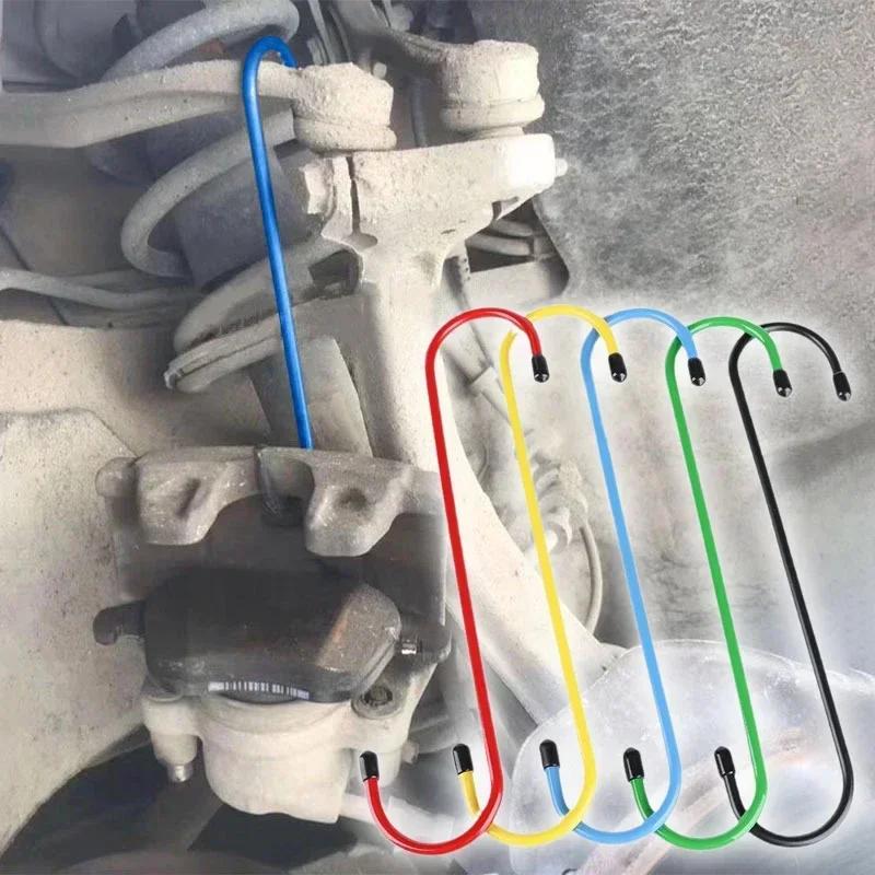 1-4pcs Brake Caliper Hangers Car Caliper Hooks With Rubber Tips Automotive Tool For Braking Bearing Axle And Suspension Work