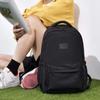 Zipper Laptop School Bag Large Capacity College Backpack Large Capacity Backpack  Men Women