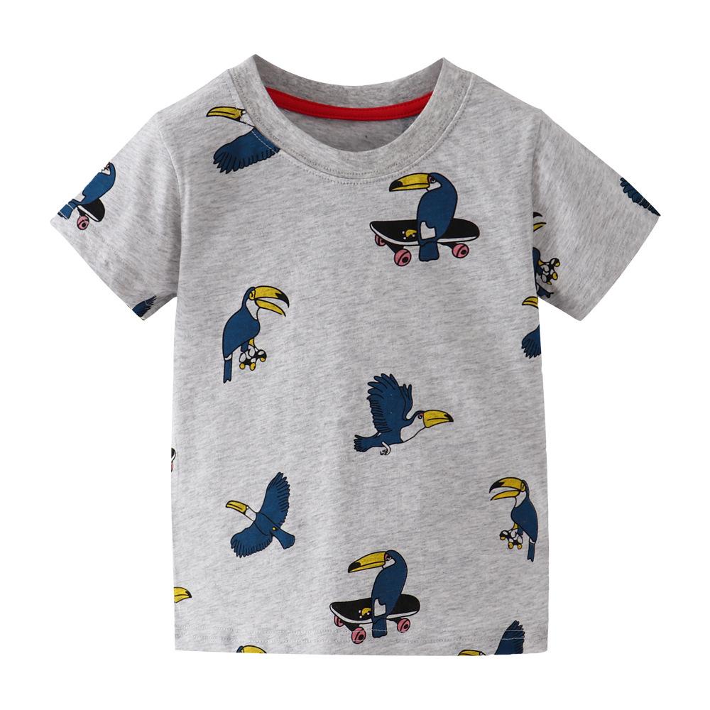 Children s T-shirts Boys  short-sleeved T-shirts Children s summer new T-shirts 100