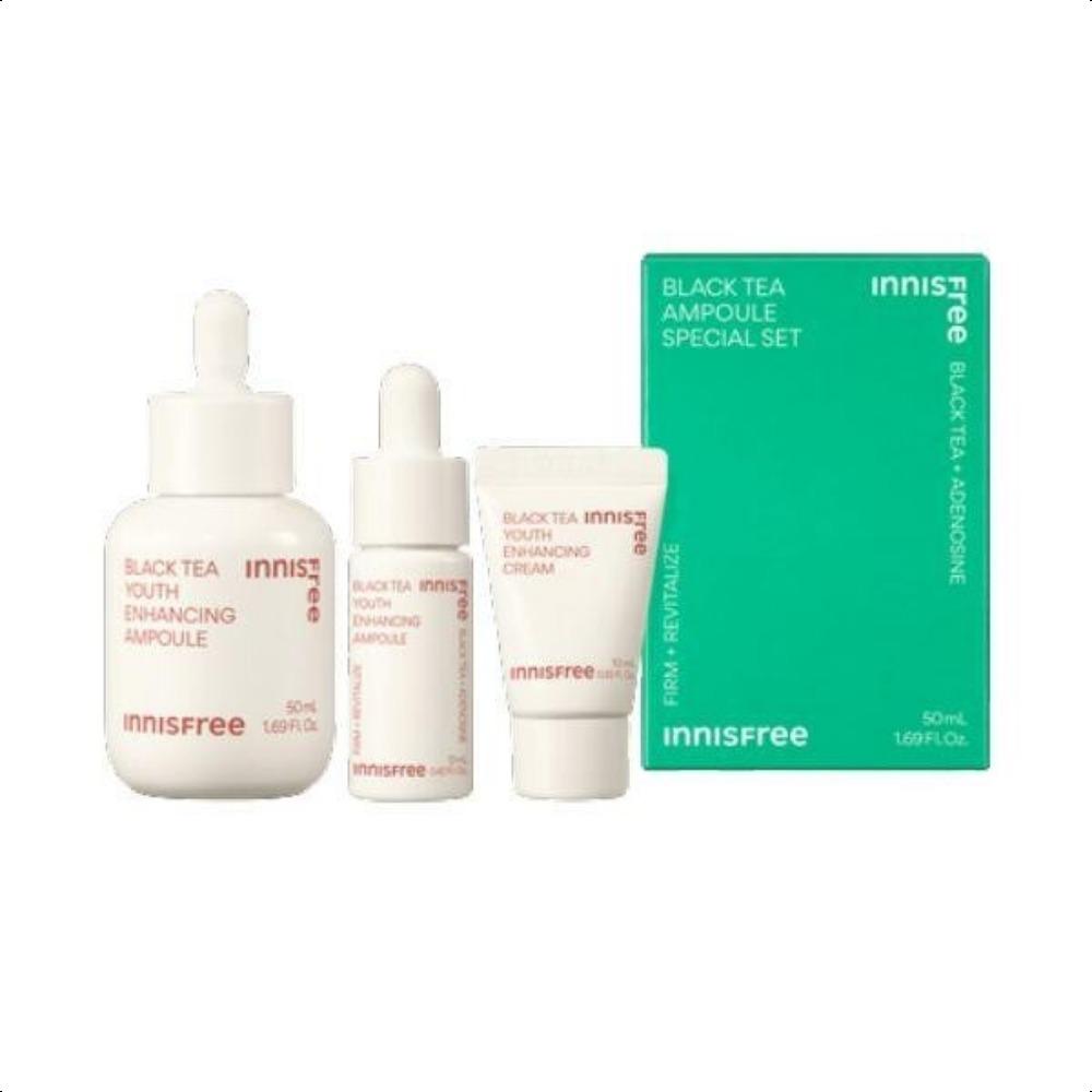 Innisfree Nouvel ensemble Ampoule Élasticité Jeunesse Thé Noir