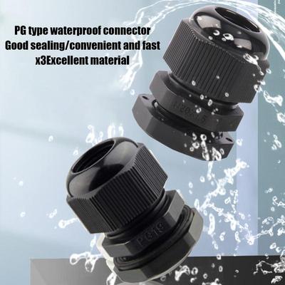 Waterproof Wire Connector 50 Pieces Cable Grommets Cord Connector Wire Cable Gland Cable Gland Joints With Storage Box For