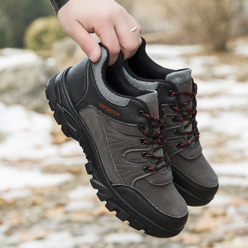 Cold Sticky Men's Shoes Leisure Travel Sports Shoes Hiking Outdoor Comfortable Hiking Shoes Waterproof Platform Tooling Shoes