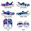 Printed Slip On EVA Clogs Women Men Lightweight Breathable Garden Shoes Beach Pool Bathroom Home Casual Sandals Travel Wear