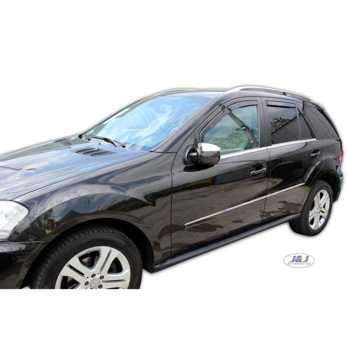 J&J AUTOMOTIVE | Heko Deflecteurs d'air Déflecteurs de Vent Pour Mercedes M Classe W164 2005-2011