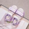 Girls' Sandals Summer New Fashion Korean Style Sporty Soft Sole Open-Toe Sandals for Older Children and Students Children's Beach Shoes