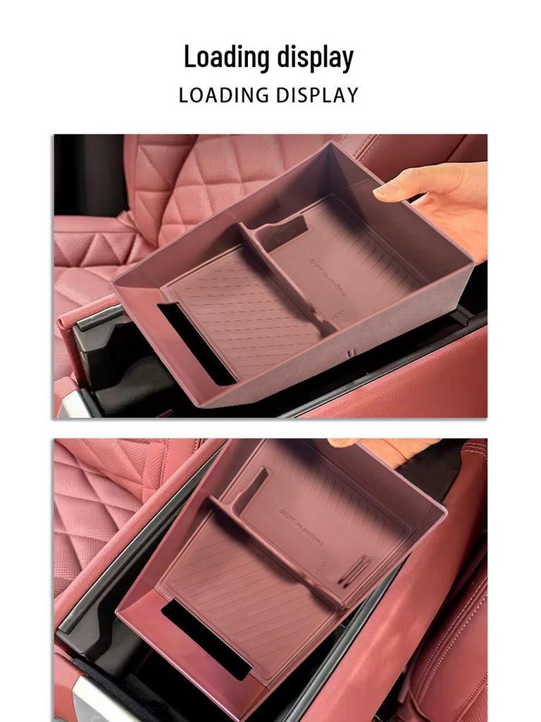 Center Console Armrest Storage Box for 2019-2025 BMW X5, X6, X7, and X5L