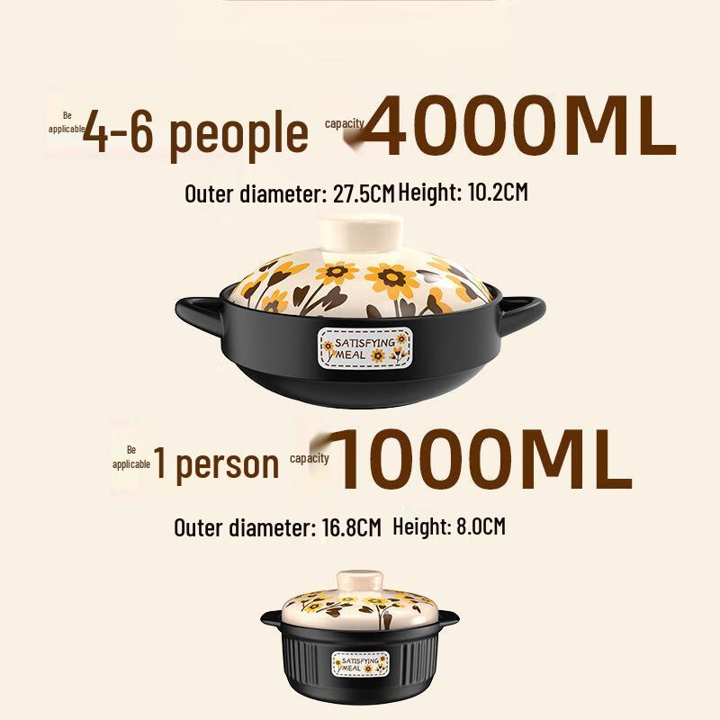 Lichuan Huaxing Sunflower Casserole Set