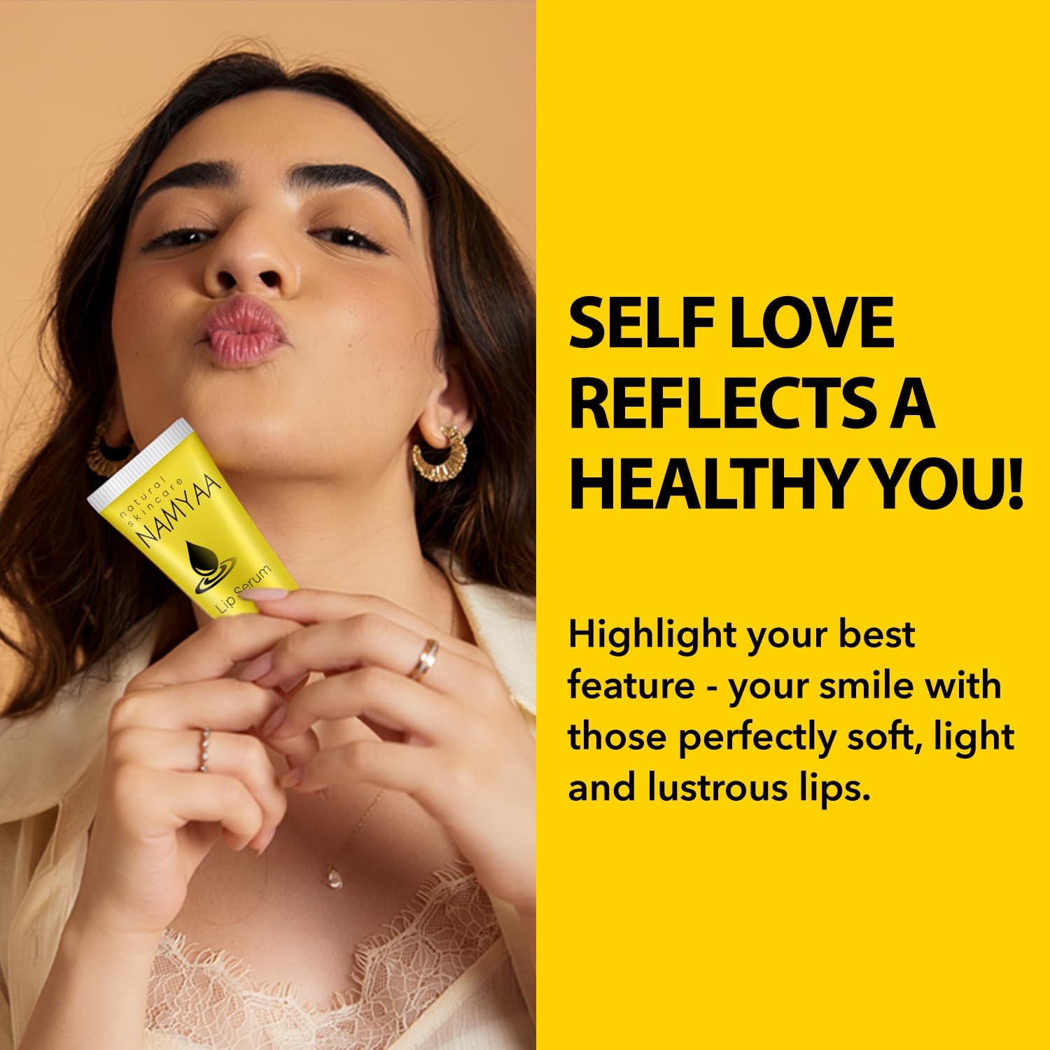 Namyaa Natural Lip Serum/Balm/Lightener/Moisturizer For Lip Lightening/Brightening/Toning/Moisturizing, 30 g