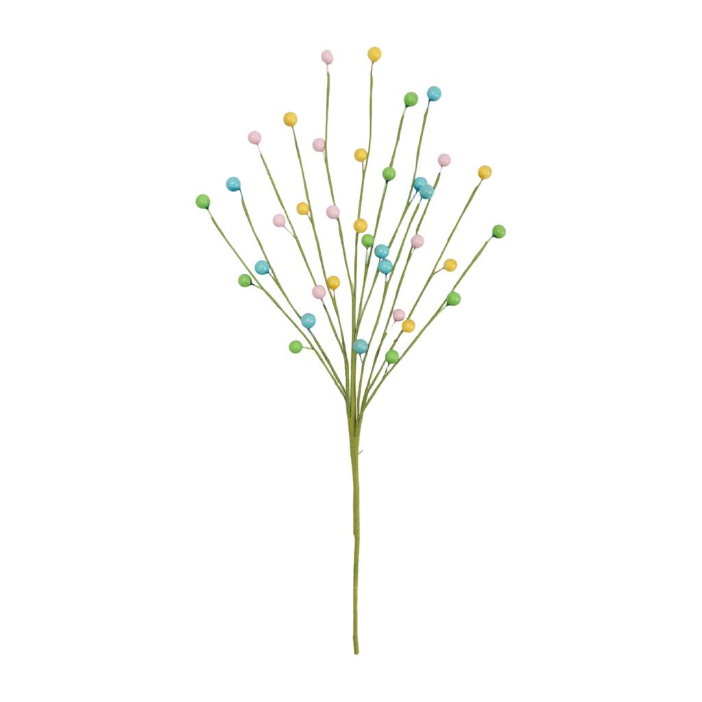Easter Decorations, Artificial Easter Stems With Easter Eggs, Berries, Easter Egg Branches, Flower Arrangements