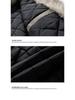 Unisex Thick Plush Vulture Hooded Cotton Winter Jacket