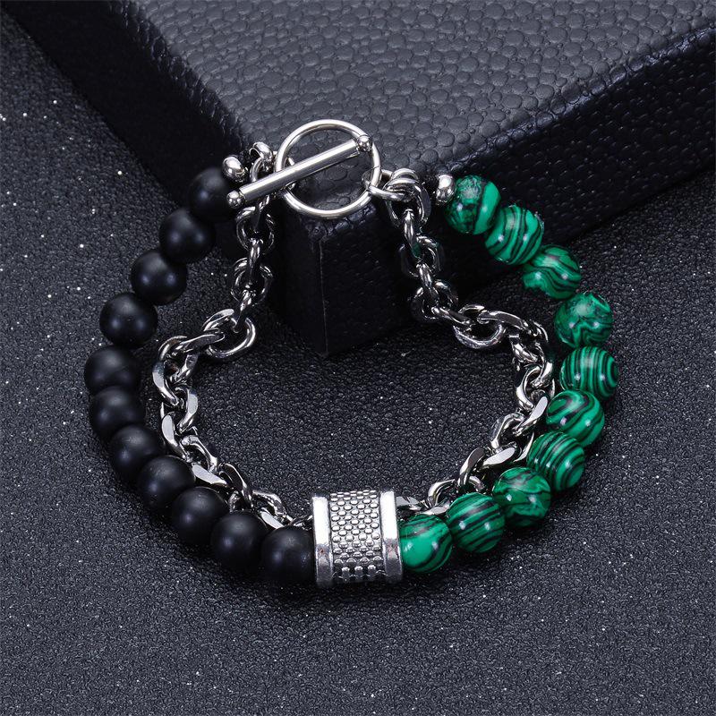JYL TS Bracelet Men's Double-Layer  Durable Stylish Boosts Confidence & Strength