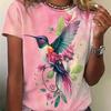 Spring and Summer Women's Printed T-shirts, Casual T-shirts
