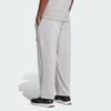 adidas Unisex Essential Wide Leg Logo Pants Gray