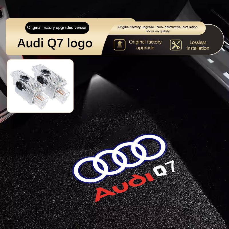 For Audi A4 B5 B6 B7B8 A1 A3 8V 8P 8L A6 C5 C6 C7 A5 A7 A8 Q3 Q5 Q7 TT S3 S6 Sline Quattro Led Car Logo Laser Welcome Door Light