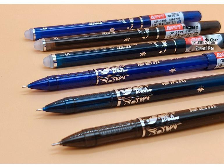 Aodemei Erasable Gel Pen, 0.38mm Needle Tip, for Office, Business & Student Use.